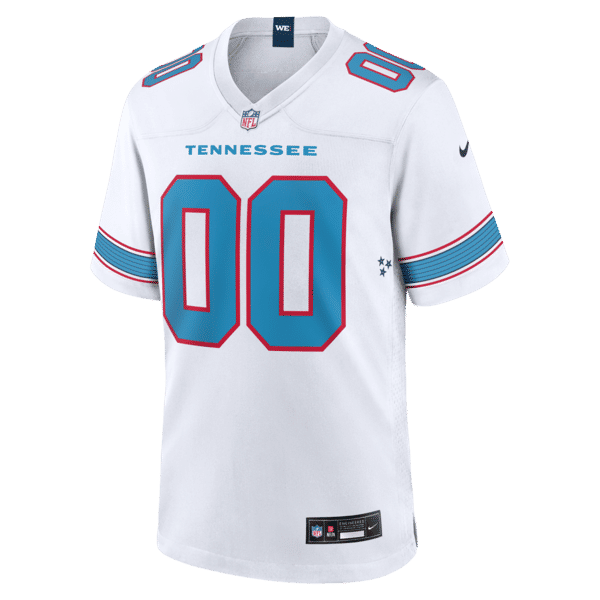 Custom Game Jersey White 3