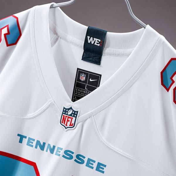 Custom Game Jersey White 5