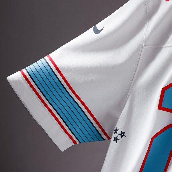 Custom Game Jersey White 6