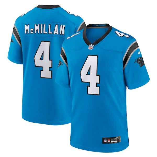 Tetairoa McMillan Alternate Game Jersey Blue 2
