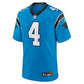 Tetairoa McMillan Alternate Game Jersey Blue 3