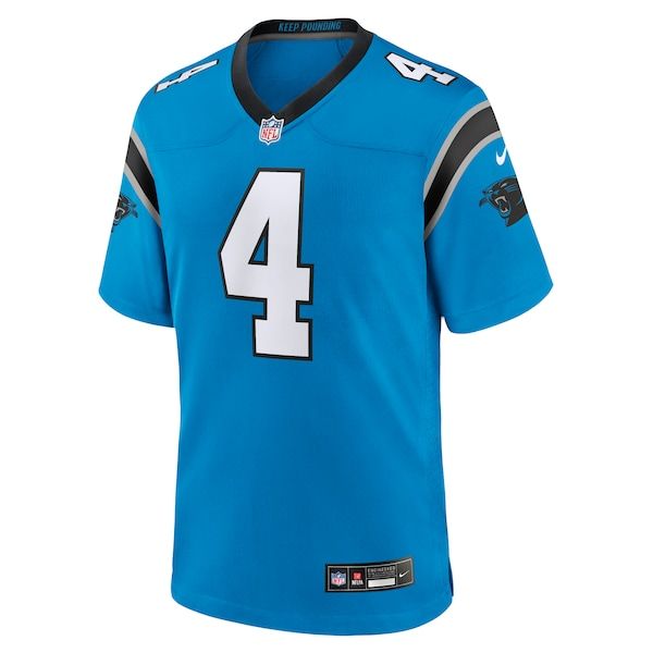 Tetairoa McMillan Alternate Game Jersey Blue 3