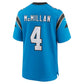 Tetairoa McMillan Alternate Game Jersey Blue 4