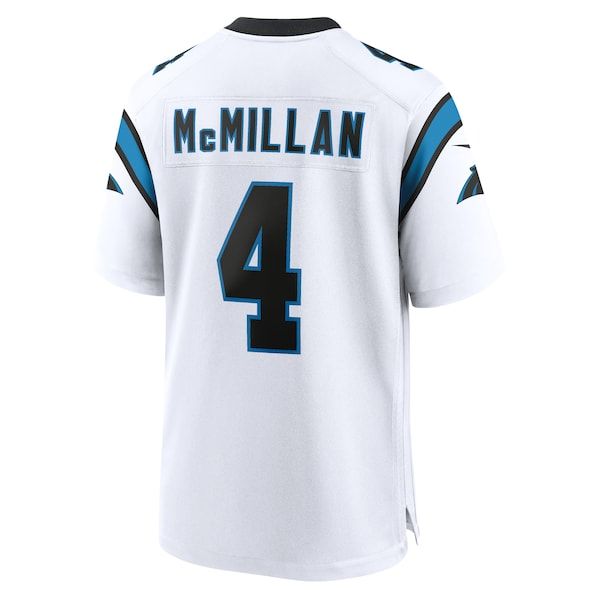 Tetairoa McMillan Game Jersey White 4