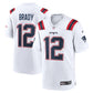 Tom Brady Retired Game Jersey White