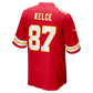 Travis Kelce Game Jersey Red 4