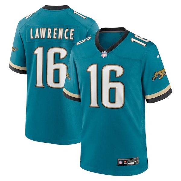 Trevor Lawrence Game Jersey Teal 2