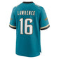 Trevor Lawrence Game Jersey Teal 4
