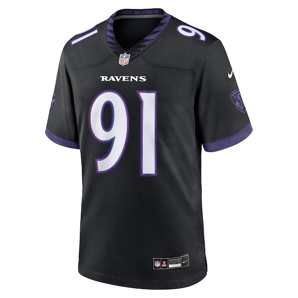Trey Hendrickson Alternate Game Jersey Black 3