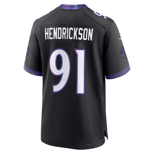 Trey Hendrickson Alternate Game Jersey Black 4