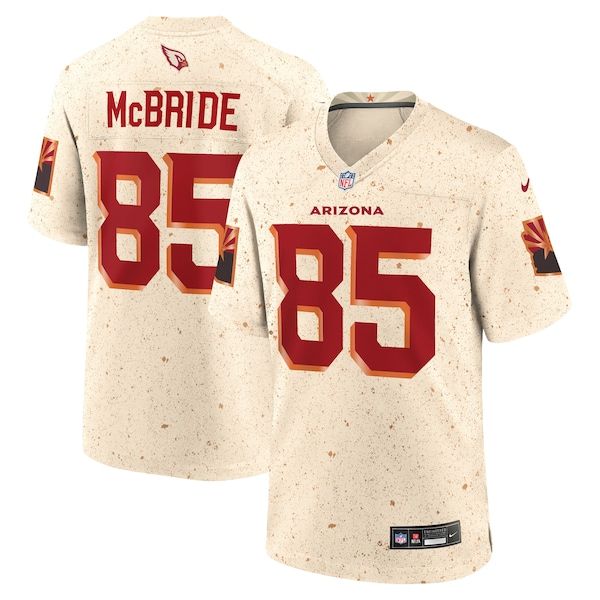 Trey McBride Game Jersey Natural 2