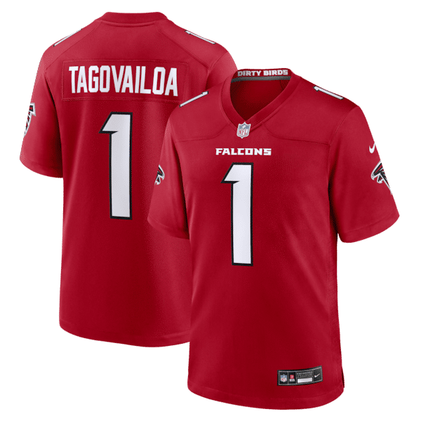 Tua Tagovailoa Game Jersey Red 2