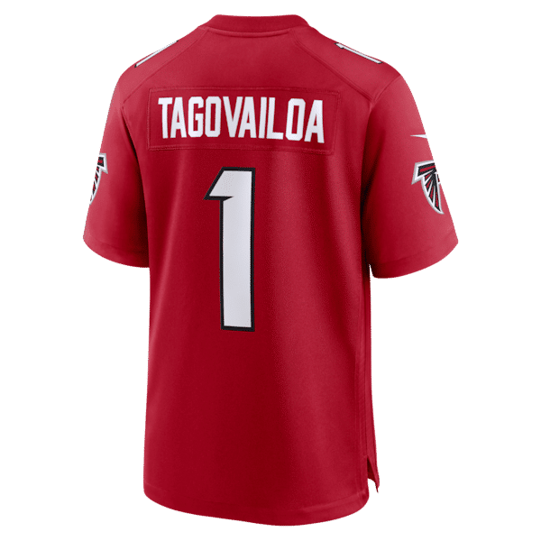 Tua Tagovailoa Game Jersey Red 4