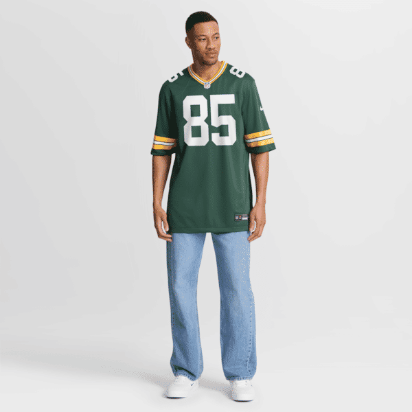 Tucker Kraft Game Jersey Green 8
