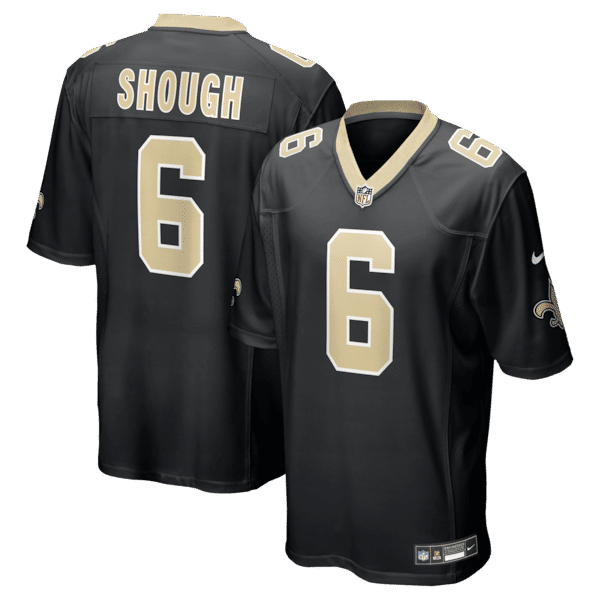 Tyler Shough Game Jersey Black 2