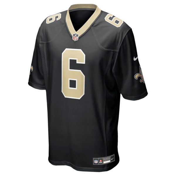 Tyler Shough Game Jersey Black 3
