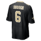 Tyler Shough Game Jersey Black 4