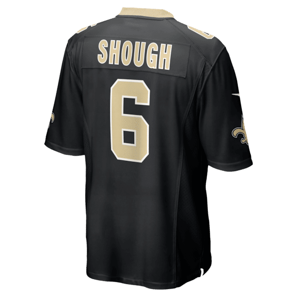 Tyler Shough Game Jersey Black 4