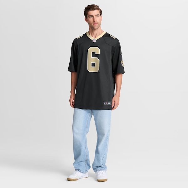 Tyler Shough Game Jersey Black 7