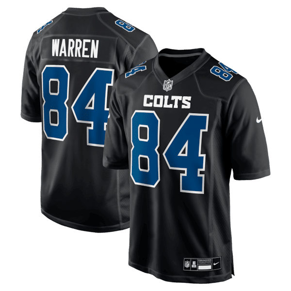 Tyler Warren Fashion Game Jersey Carbon Black 2