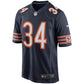 Walter Payton Game Retired Player Jersey Navy 3