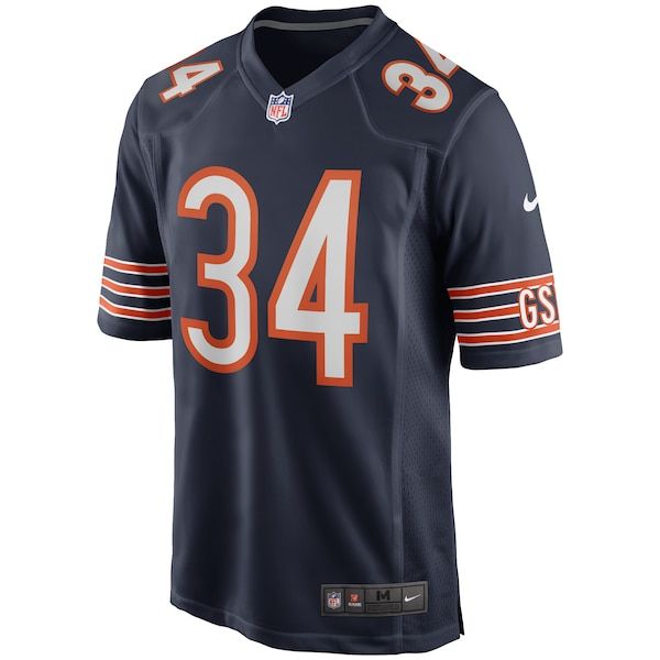 Walter Payton Game Retired Player Jersey Navy 3