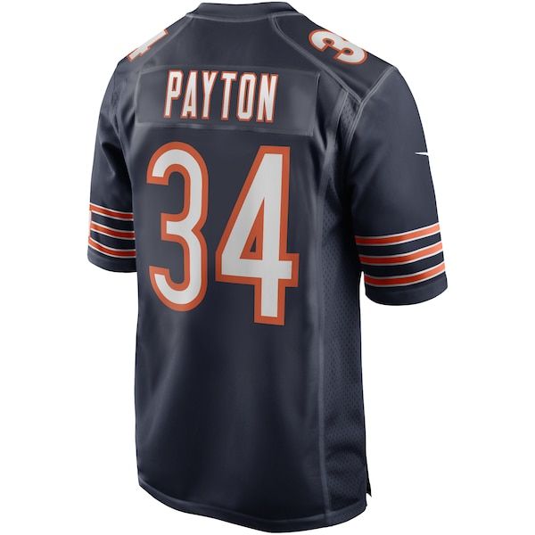 Walter Payton Game Retired Player Jersey Navy 4