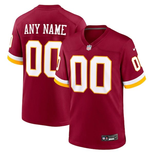 Custom Game Jersey Burgundy 2