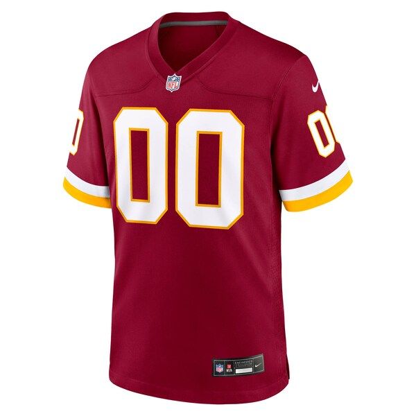 Custom Game Jersey Burgundy 3