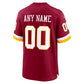 Custom Game Jersey Burgundy 4