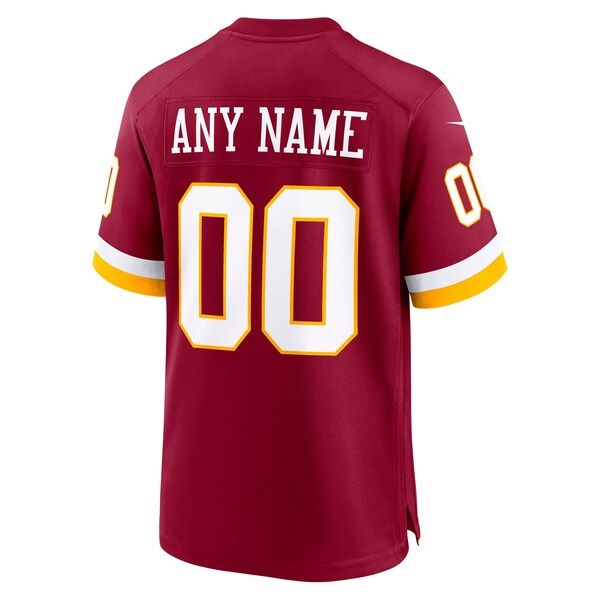 Custom Game Jersey Burgundy 4