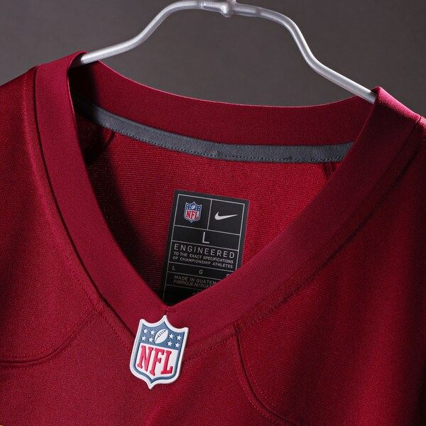 Custom Game Jersey Burgundy 5