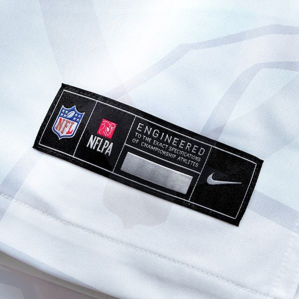 Custom Game Jersey White 7