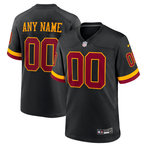 Hail Raiser Alternate Custom Game Jersey Black 2