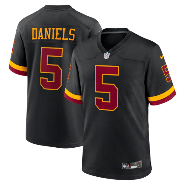 Washington Commanders Jayden Daniels Alternate Game Jersey Black