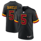 Jayden Daniels Alternate Game Jersey Black