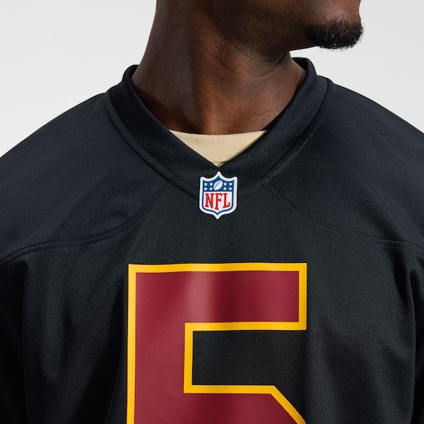 Jayden Daniels Alternate Game Jersey Black 10