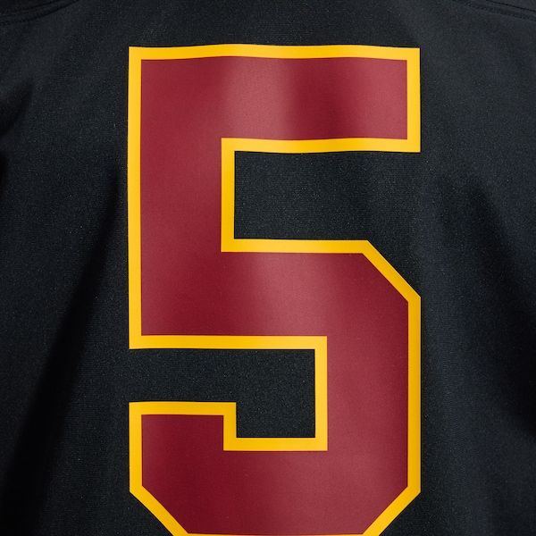 Jayden Daniels Alternate Game Jersey Black 12