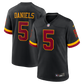 Washington Commanders Jayden Daniels Alternate Game Jersey Black 15