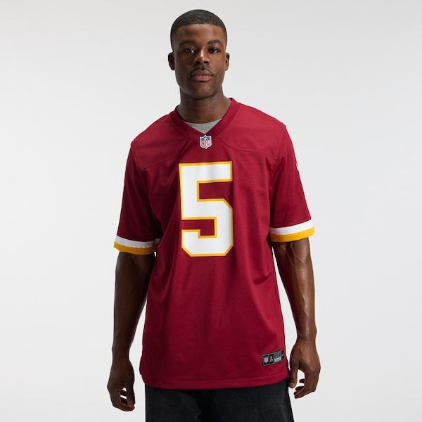 Jayden Daniels Game Jersey Burgundy 3