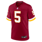 Jayden Daniels Game Jersey Burgundy 7