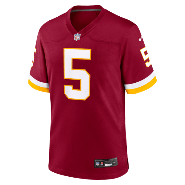 Jayden Daniels Game Jersey Burgundy 7