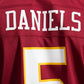 Jayden Daniels Game Jersey Burgundy 12