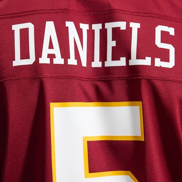 Jayden Daniels Game Jersey Burgundy 12
