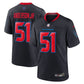 Will Anderson Jr. Alternate Game Jersey Navy 2