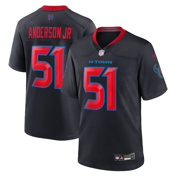 Will Anderson Jr. Alternate Game Jersey Navy 2