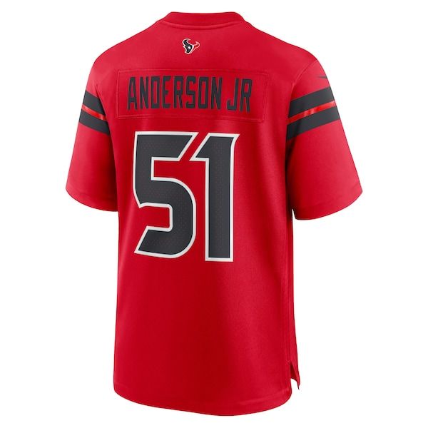 Will Anderson Jr. Alternate Game Jersey Red 4