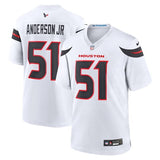Will Anderson Jr. Game Jersey White
