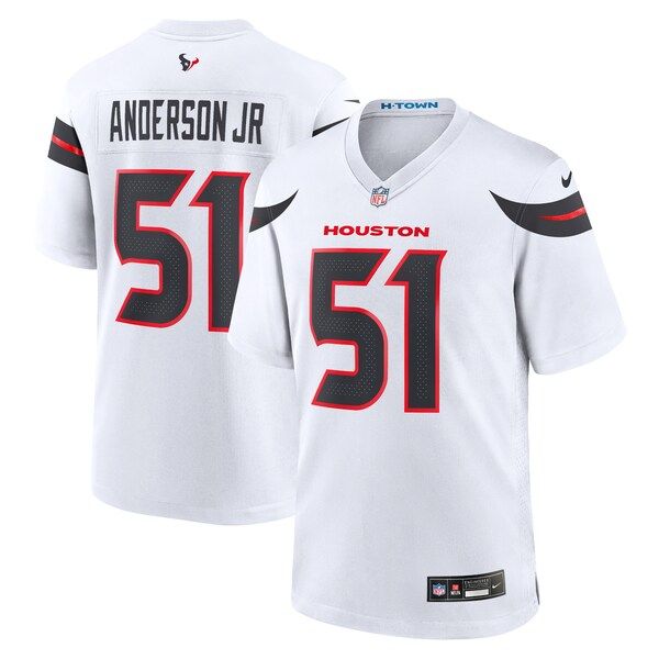 Will Anderson Jr. Game Jersey White 2