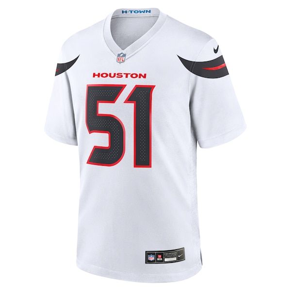Will Anderson Jr. Game Jersey White 3